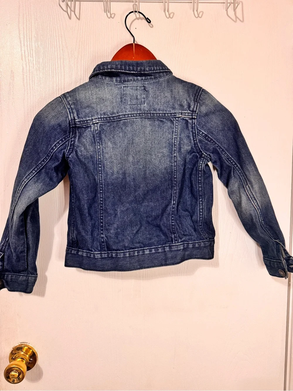 OshKosh B'gosh Girls Blue Denim Button-Up Jacket